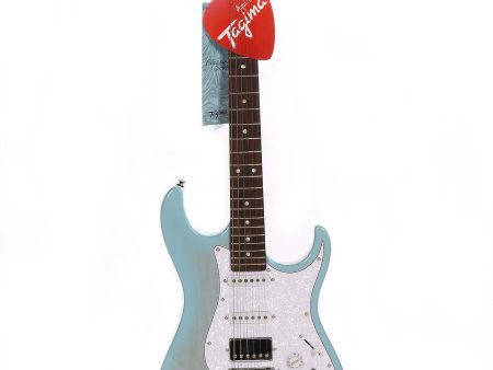 Tagima STELLA OASIS-TCBLB-DF PW Electric Guitar (Transparent Celestial Blue Burst) Sale