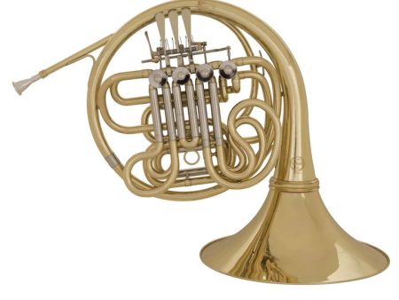 Grassi GR SFH850 Double French Horn in F Bb School Series (Yellow Brass Lacquered) For Cheap