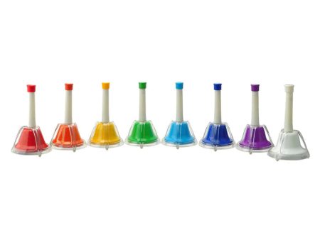 Angel AHB-8M Rainbow Touch - Bell Set of 8 (Rainbow) on Sale