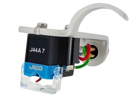 Jico J-AAC0616 OMNIA J44A 7 DJ IMPROVED SD Cartridge Mounted on Silver Jico Headshell Fashion