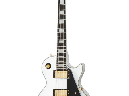 Epiphone LES PAUL CUSTOM Series Electric Guitar (White) For Sale