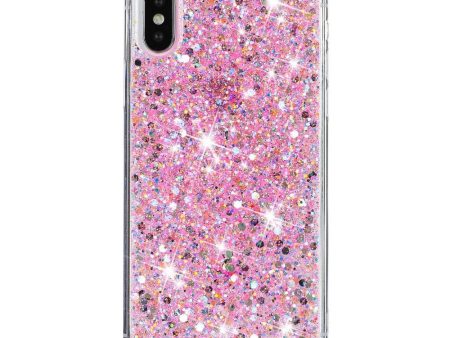 EIDERWOOD iPhone X   XS Glitter Cover - Lyserød Online