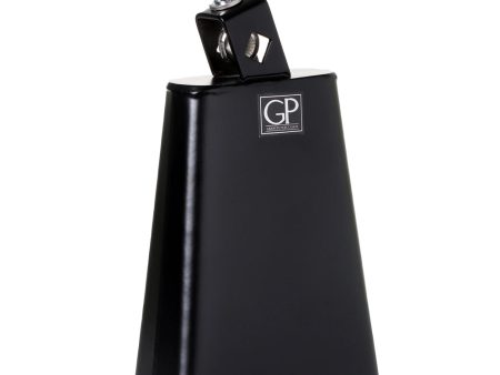 Granite Percussion GP-COWBELL7 Metal Cowbell - 7  (Black) Supply