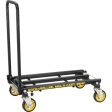 Rock-N-Roller R64C 8-In-1 Equipment Cart with Swiveling Casters Cheap