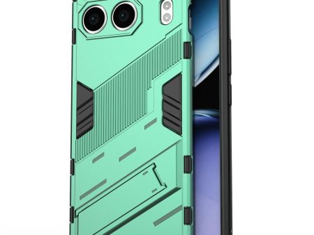 EIDERWOOD OnePlus Nord 4 (5G) Hybrid Håndværker Cover m. Kickstand - Grøn Online now