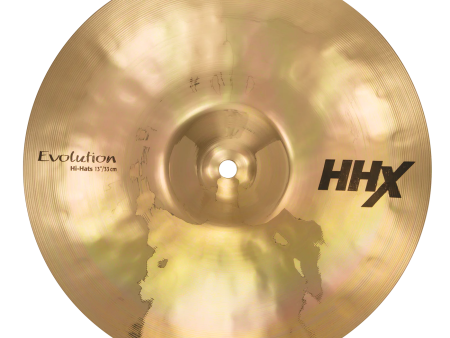 Sabian 11302XEB 2 HHX Evolution Bottom Hi Hat Cymbal Brilliant Finish - 13  For Sale