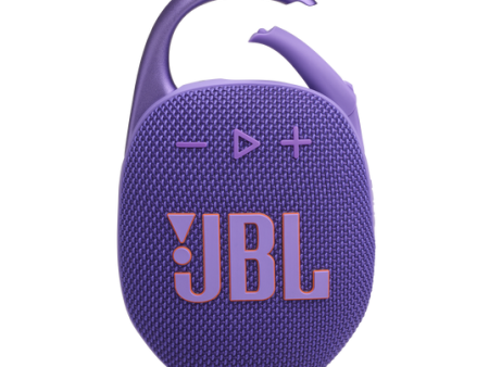 JBL CLIP 5 Ultra-Portable Bluetooth Speaker (Purple) Discount