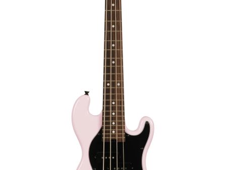 Kala UBASS-SB-LP-FS Solid Body 4-String Fretted Ukulele Bass (Pale Pink) Fashion