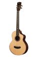 Kala KA-CT-SSRW-BG-C-BAG Contour All Solid Gloss Spruce Rosewood Baritone Ukulele with Bag Online now