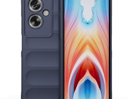 EIDERWOOD Oppo A79 (5G)   A2 (5G) Fleksibelt Plastik Cover - Mørkeblå Hot on Sale