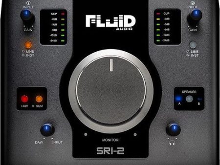 Fluid Audio SRI-2 24 192 USB Desktop Audio Interface Hot on Sale