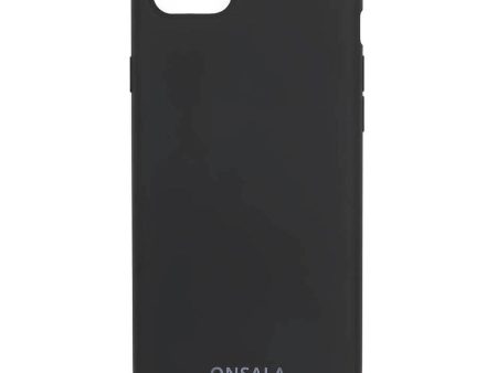 iPhone SE (2022   2020)   8   7  GEAR Onsala Collection Liquid Silikone Cover - Black Hot on Sale