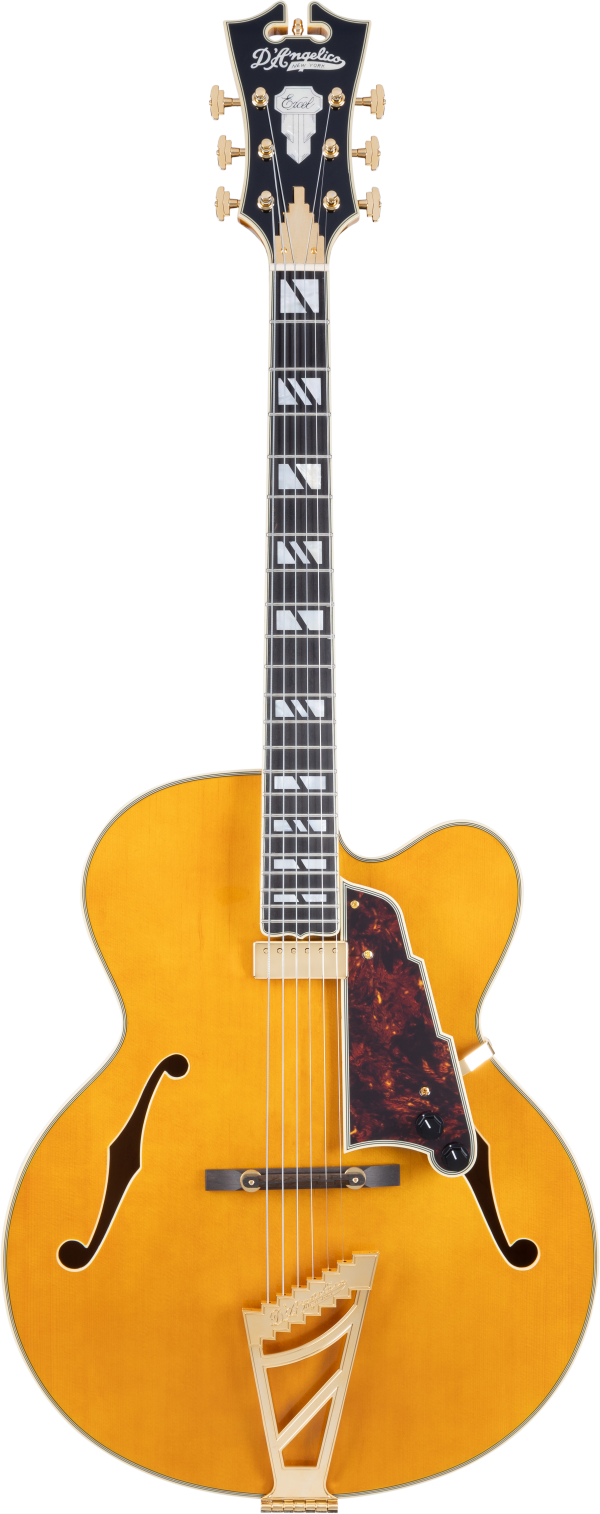 D Angelico EXCEL EXL-1 Semi Hollow-Body Electric Guitar (Amber) Cheap