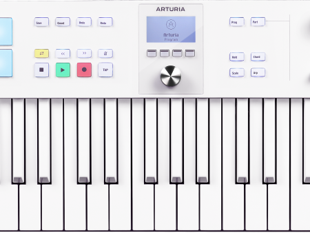 Arturia KEYLAB ESSENTIAL MK3 Limited Edition MIDI Controller (Alpine White) - 61 Keys Online now