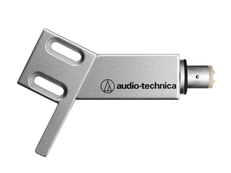 Audio-Technica AT-HS4SV Universal 1 2 -Mount Headshell (Silver) Online Hot Sale