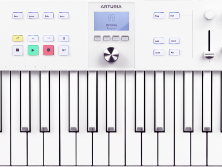 Arturia KEYLAB ESSENTIAL MK3 Limited Edition MIDI Controller (Alpine White) - 49 Keys Hot on Sale