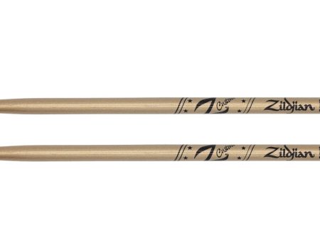 Zildjian Z5ACG-ZC Limited Edition Z Custom Wood Tip Drumsticks (Gold Chroma) - 5A For Cheap