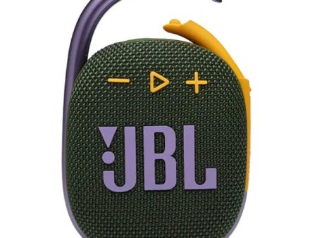 JBL CLIP 4 Portable Bluetooth Speaker (Green) For Cheap