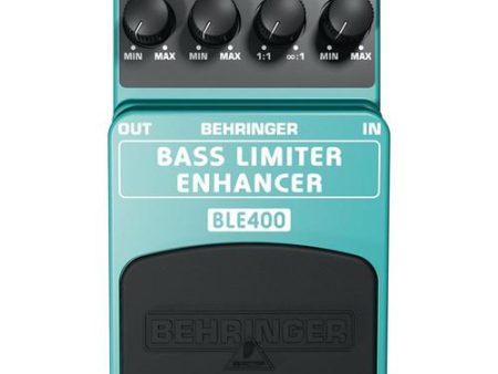 Behringer BLE400 Bass Limiter Enhancer Effects Pedal Online now