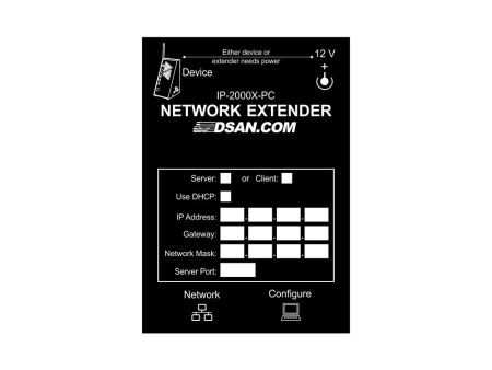 Dsan IP-2000X-PC Network Extender Online now