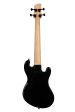 Kala UBASS-SB-BK-FS-L Solid Body 4-String Fretted Ukulele Bass - Left Handed (Jet Black) Online Sale