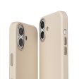 Vonmählen iPhone 16 Like Leather Cover - MagSafe Kompatibel - Cream Online now