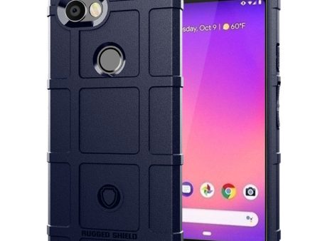 EIDERWOOD Google Pixel 3a Rugged Shield Series Håndværker Cover - Mørkeblå Online Sale