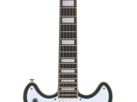 D Angelico PREMIER BRIGHTON Series Electric Guitar (Sherwood Green) Hot on Sale