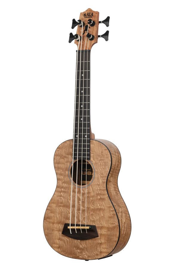 Kala UBASS-QA-FS Quilted Ash Acoustic-Electric Fretted U BASS Fashion