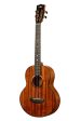 Kala KA-CT-SMH-BG-BAG Contour All Solid Gloss Mahogany Baritone Ukulele with Bag Supply