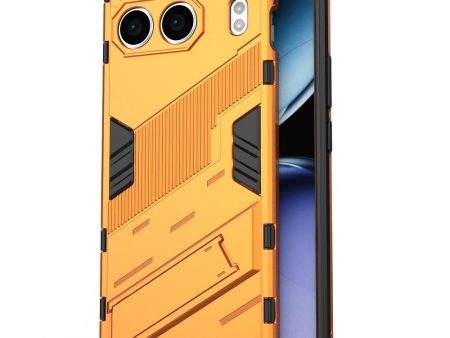 EIDERWOOD OnePlus Nord 4 (5G) Hybrid Håndværker Cover m. Kickstand - Orange Online Sale