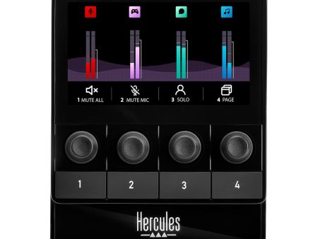 Hercules STREAM100 Intuitive Audio Controller for Livestream Cheap