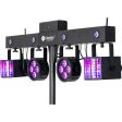 ColorKey CKU-3070 PartyBar Mobile 250 Battery-Powered All-in-One Multi-Effects Lighting Package For Cheap