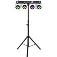 ColorKey CKU-3060 PartyBar Mobile 150 Battery-Powered All-in-One Multi-Effects Lighting Package Hot on Sale