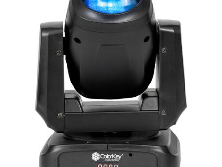 ColorKey CKU-5060 Mover Beam 100 Compact 100W LED Moving Head with Rainbow Prism For Sale