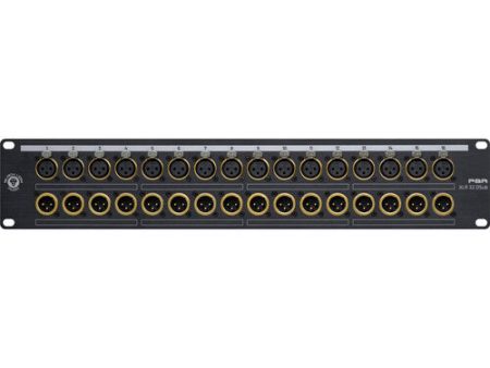 Black Lion Audio PBR-XLR-32-DSUB 16-In   16-Out Patchbay Discount