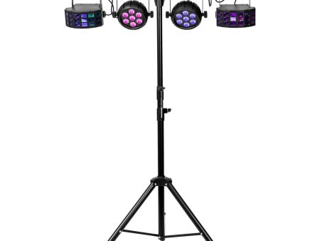 ColorKey CKU-3100 PartyBar Pro 1000 Professional All-in-One Multi-Effects Lighting Package Online Sale