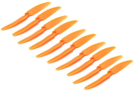 10pcs Gemfan 5030 ABS Direct Drive Orange Propeller Blade Online Hot Sale