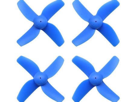 4 Pairs HB31 31mm 4-blade Propeller 1.0mm Mounting Hole for RC Drone 0603 Brushless Motor Supply