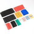 150Pcs in Total Boxed 80Pcs PE Heat Shrink Tube Insulating Sleeve+70Pcs Solder Tin Ring for ESC Wire For Cheap