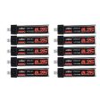 10Pcs URUAV 3.7V 250mAh 30C 60C 1S Lipo Battery PH2.0 for Blade Nano QX CPX Tiny Whoop TINY6 6X Cheap