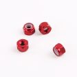 10Pcs M3 Manual Knurled Thumb Aluminum Alloy Screw Nut Spacer Flat Washer For Sale